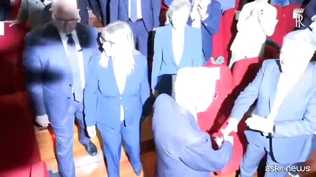 Mattarella alla cerimonia per i 75 anni della Cisl