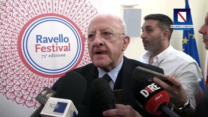 De Luca - Il punto con la stampa (30.04.25)