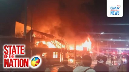 Sunog, sumiklab sa residential area sa San Mateo, Rizal | SONA