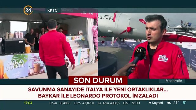 KKTC'de TEKNOFEST heyecanı! Selçuk Bayraktar ayağının tozuyla canlı yayında konuştu