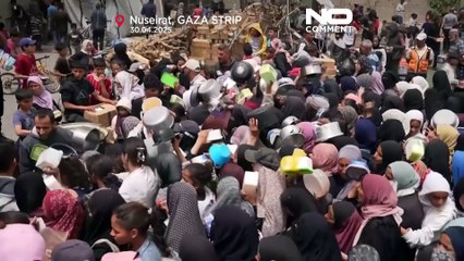 Gaza charity kitchens near collapse as aid blockade continues