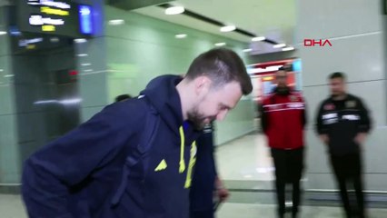 EuroLeague'de Final-Four'a kalan Fenerbahçe İstanbul’a döndü