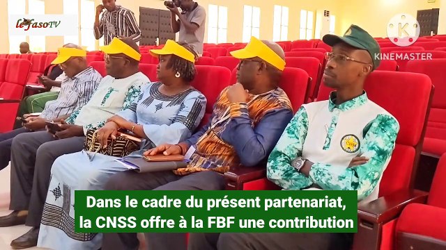 Burkina/Sport : La FBF et la CNSS unies par une convention pour la professionnalisation du football