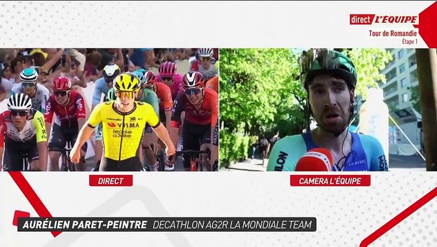 A. Paret-Peintre : « Cette belle arrivée pouvait me correspondre » - Cyclisme - Tour de Romandie