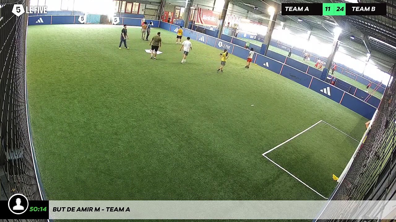 But de Amir M - Team A