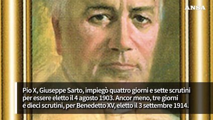 Verso la fumata bianca, tutti i precedenti del Novecento