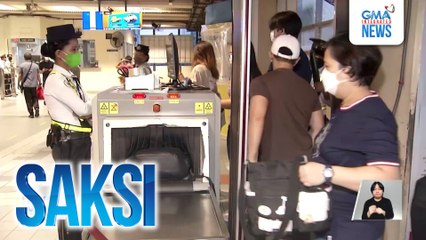 X-ray scanners sa MRT, pinag-aaralan ng DOTr na tanggalin para mabawasan daw ang pila | Saksi