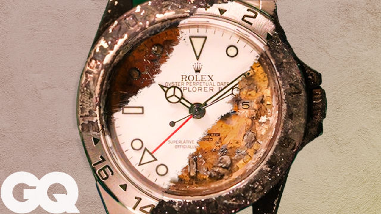 Master Watchmaker Fully Restores Fire-Damaged Vintage Rolex
