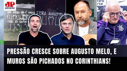 "O Corinthians está num PROCESSO DE IMPLOSÃO! CHEGOU a UM PONTO que..." Augusto Melo PRESSIONADO!