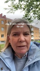 Magdalena Andersson - Det dödliga våldet måste få ett stopp (30.04.25)