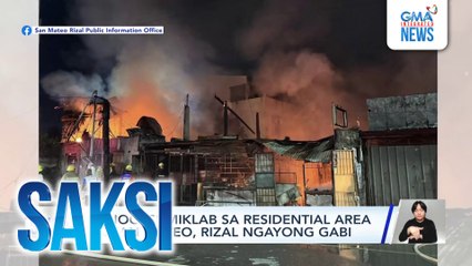 Saksi: (Part 1) Sunog sa San Mateo, Rizal; Pamamaril sa mamamahayag at dating Kalibo Mayor na si Johnny Dayang; LPG price rollback