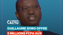GUILLAUME SORO DÉBLOQUE 5 MILLIONS FCFA POUR SOUTENIR LES ENSEIGNANTS SANCTIONNÉS