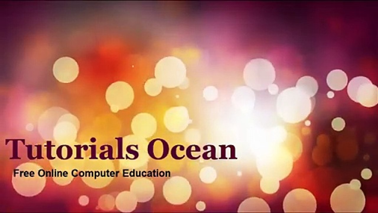 Part 01: Advanced Microsoft Excel Course - Excel Introduction in Urdu/Hindi | Tutorials Ocean