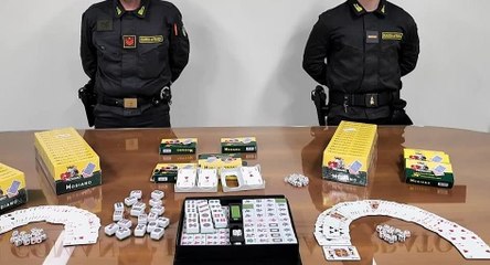 Scoperta bisca clandestina cinese: partite notturne di "Mahjong" (30.04.25)