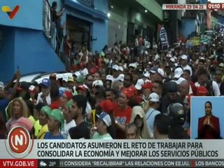 Petareños recorrieron más de 3 Km en apoyo a los candidatos del GPP en el inicio de campaña