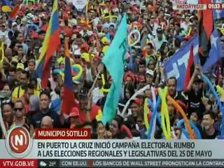 Anzoatiguenses se reúnen para acompañar inicio de campaña electoral de Luis José Marcano