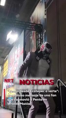 Un momento especial se vivió en un evento de la WWE cuando una aficionada no dudó en hacerle saber a su ídolo, Penta El Zero Miedo, de dónde venía para apoyarlo. Su grito "¡Vengo desde Ecatepec a verte!" llegó hasta el luchador, quien tuvo una emotiva rea