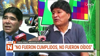 Situación jurídica de evo