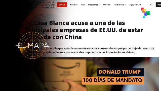 Escala 30-04-25: La Casa Blanca acusa a una de las principales empresas de EE.UU. de estar alineadas con China