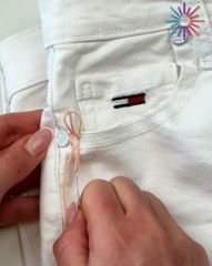 This pocket embroidery is a total game-changer 👖