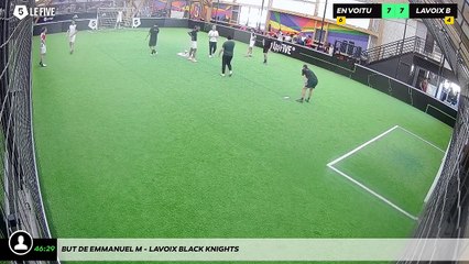 But de Emmanuel M - Lavoix Black Knights