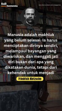 Jangan cari cermin, cari makna.