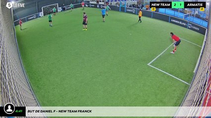 But de Daniel F - New Team Franck