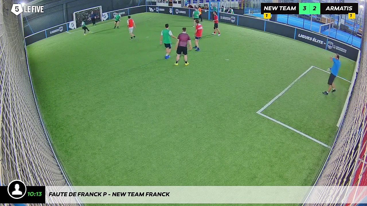 Faute de Franck P - New Team Franck