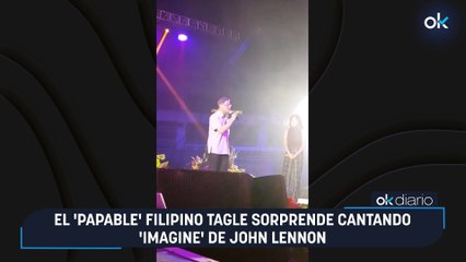 El 'papable' filipino Tagle sorprende cantando 'Imagine' de John Lennon