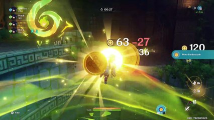 Genshin Impact Nathlan Arènes aux trémulements trépidants