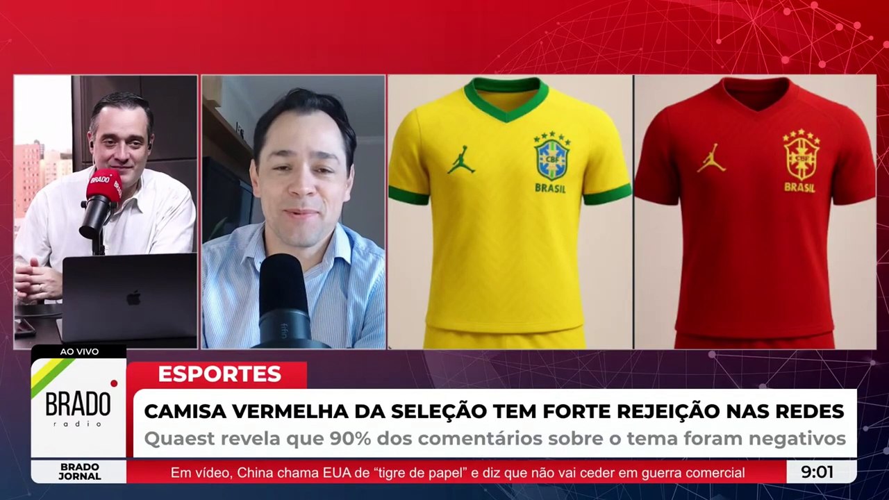 CBF RECUA DA CAMISA VERMELHA