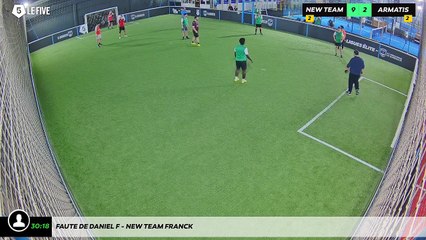 Faute de Daniel F - New Team Franck