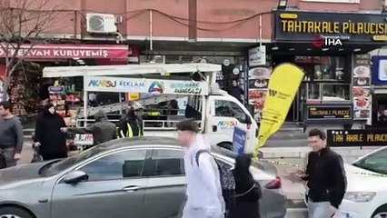 Sultangazi’de kamyonetten düşen adam hayatını kaybetti