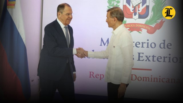 Rusia considera a RD como un socio prometedor en la región, afirma el canciller Serguéi Lavrov