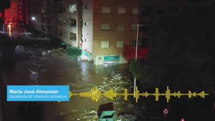 El relato de María José, que sobrevivió a la dana en Catarroja