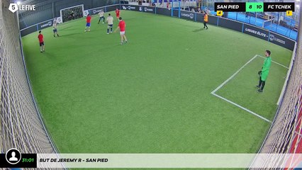 But de Jeremy R - San Pied