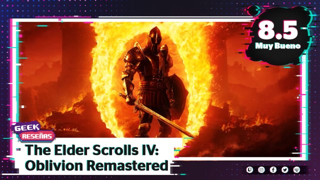 The Elder Scrolls IV: Oblivion Remastered - RESEÑA | Indigo Geek