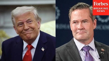Michael Waltz Praises 'Strength' Of President Trump's Leadership During Cabinet Meeting