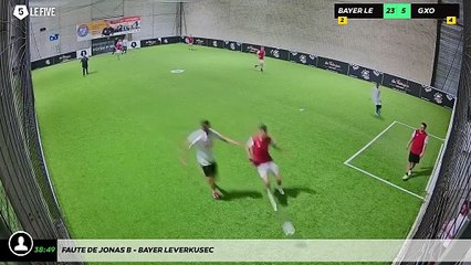 Faute de Jonas B - Bayer Leverkusec