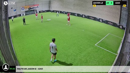 Faute de Jason G - Gxo