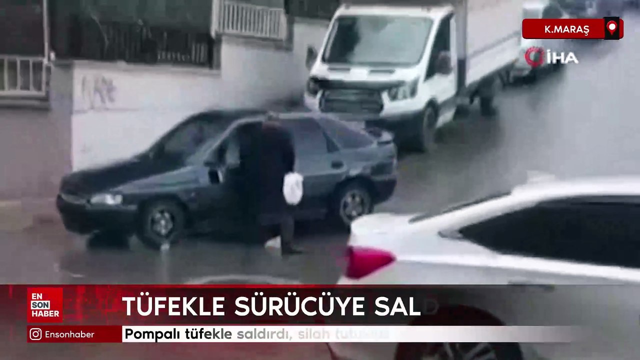 Kahramanmaraş'ta pompalı tüfekle saldırdı, silah tutukluk yaptı