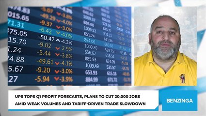 UPS Tops Q1 Profit Forecasts, Plans to Cut 20,000 Jobs Amid Weak Volumes and Tariff-Driven Trade Slowdown