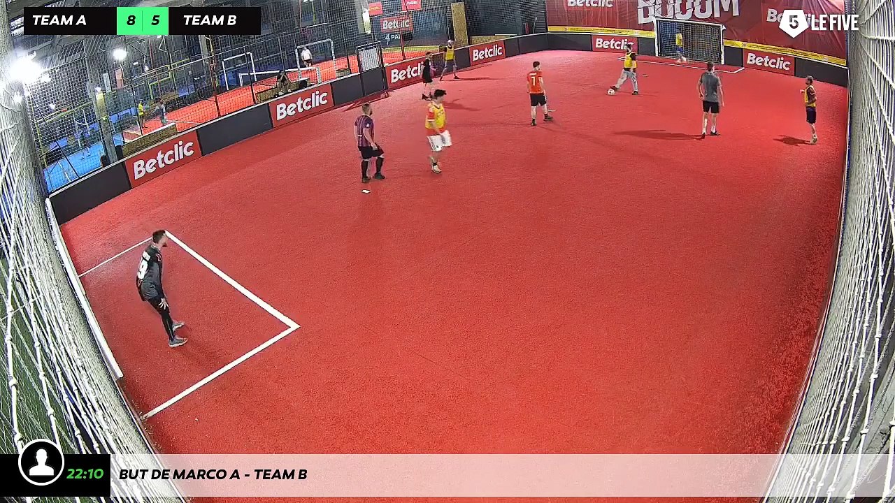 But de Marco A - Team B