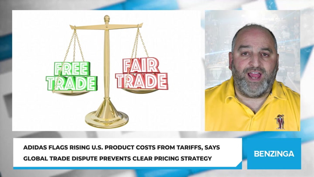 Adidas Flags Rising U.S. Product Costs from Tariffs, Says Global Trade Dispute Prevents Clear Pricing Strategy