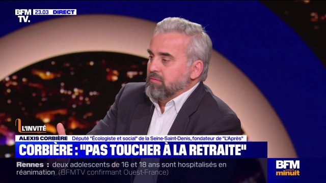 Alexis Corbière, député Écologiste et social : Il ne faut pas toucher à la retraite et abroger la réforme Borne
