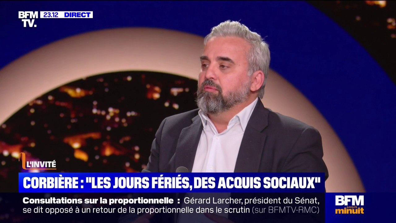 Ponts du mois de mai: "Ce sont des acquis sociaux, ça n'a jamais été donné", affirme Alexis Corbière