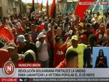 Pueblo mirandino marcha en respaldo a los candidatos del GPPSB rumbo al 25 de mayo