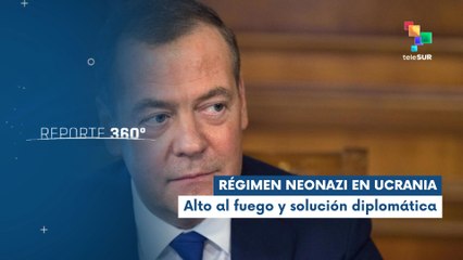 Expresidente  Dmitry Medvédev destacó postura sobre necesidad de operación militar