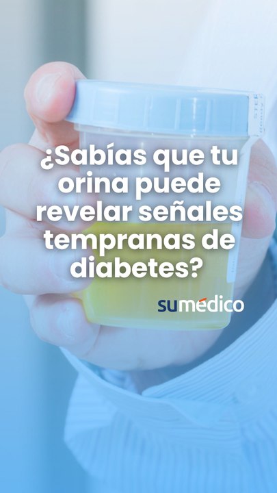¿Sabías que tu orina puede revelar señales tempranas de diabetes?