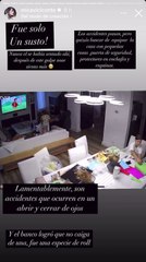 Mica Viciconte mostró el accidente Luca Cubero